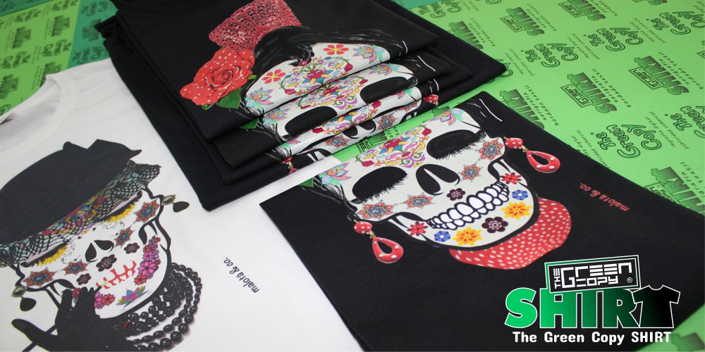 imprimir camisetas para tienda de ropa moda fashion camisetas malota&co flamenca serigrafía imprimir Villanueva de la Cañada MADRID