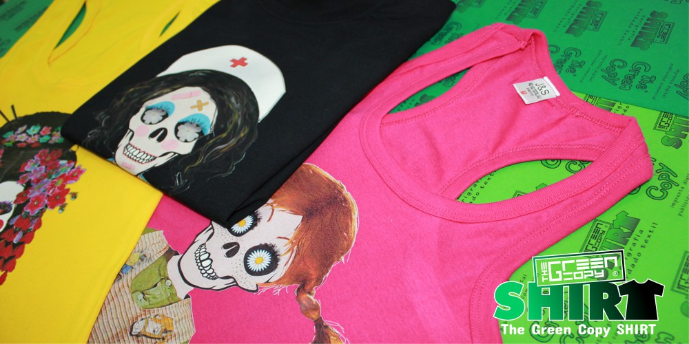 imprimir camisetas para tienda de ropa moda fashion camisetas malota&co pipi enfermera sevillana imprimir Villanueva de la Cañada MADRID