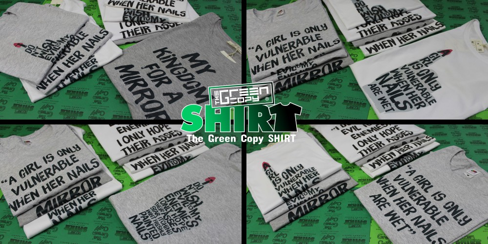 imprimir camisetas para tienda de ropa moda fashion camisetas my kingdom for a mirror imprimir Villanueva de la Cañada MADRID